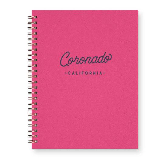 Coronado Script Journal: Lined Notebook